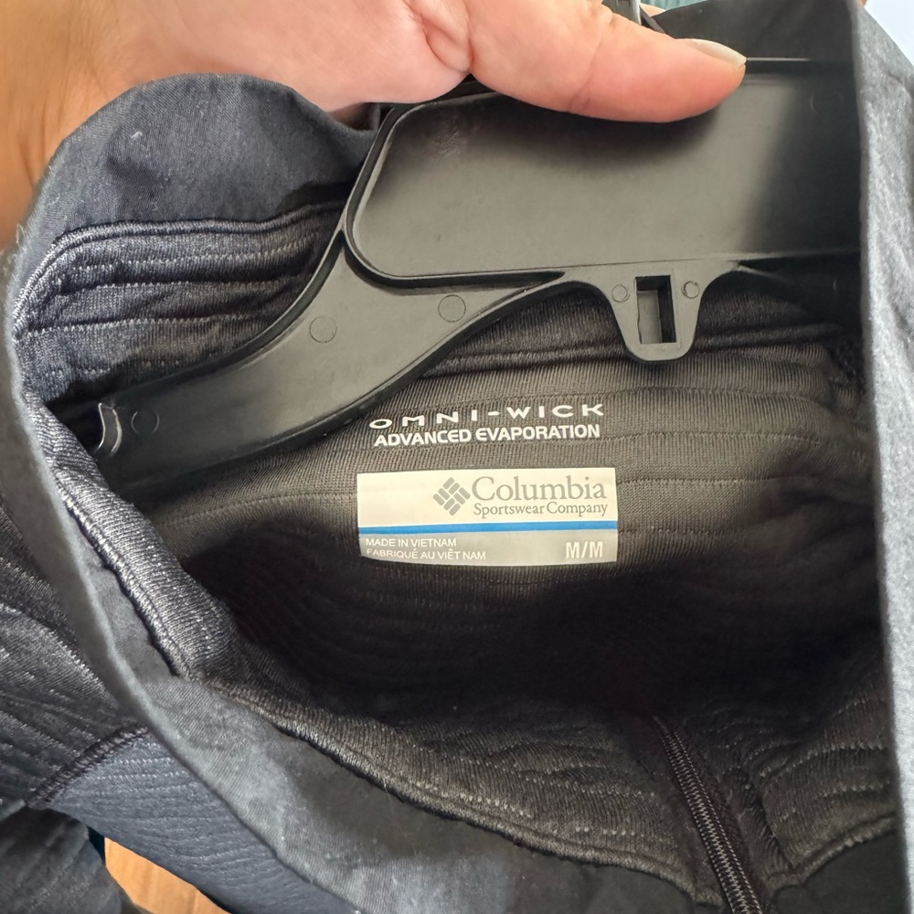 Columbia Black Omni-Wick Jacket Medium - Picture 3 of 3